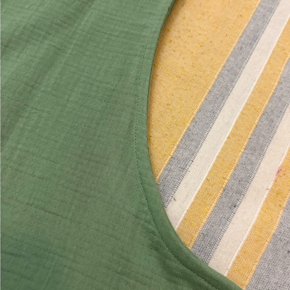 Calvin Klein Sage V-Neck Blouse - Picture 10 of 12